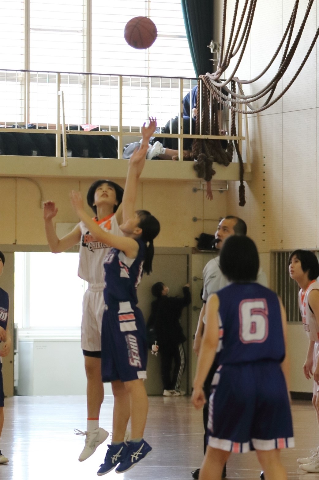 東筑紫学園高等学校 女子ﾊﾞｽｹ部 福岡県高校総体北部ﾌﾞﾛｯｸ予選会